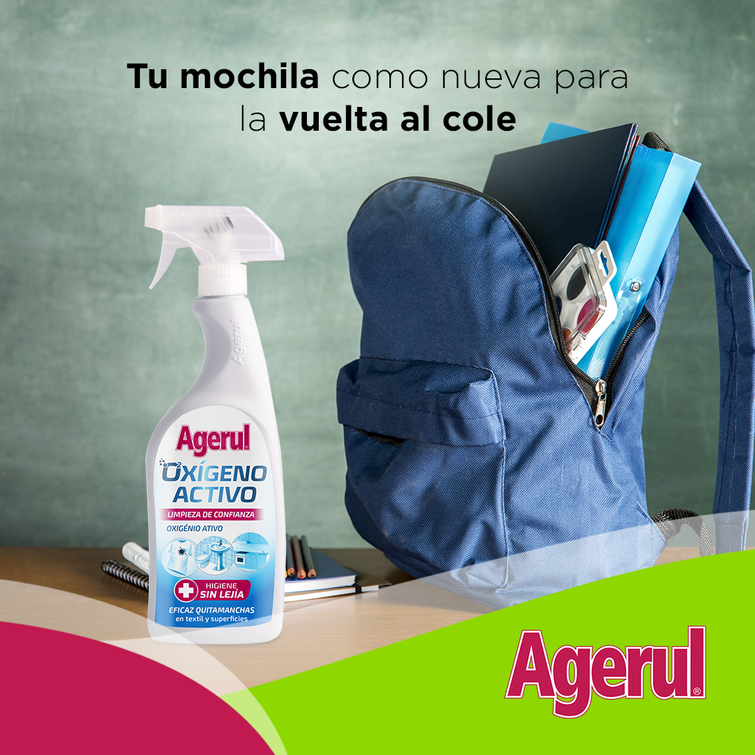 Cómo limpiar textiles con Oxígeno Activo de Agerul - Agerul